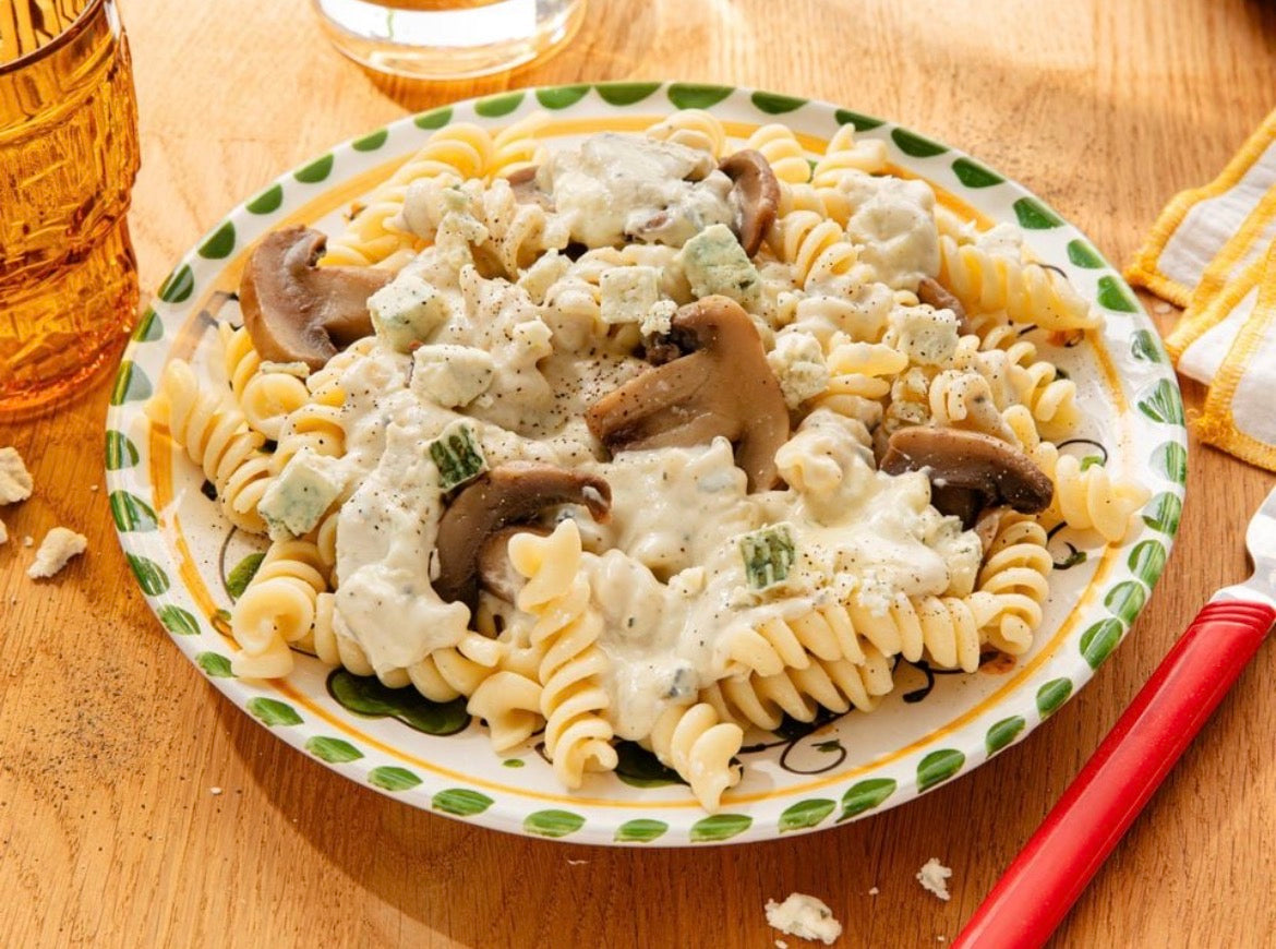 FUSILI GORGONZOLA X CHAMPIGNON DE PARIS